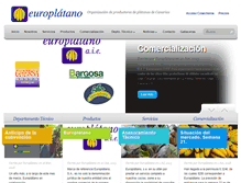 Tablet Screenshot of europlatano.es